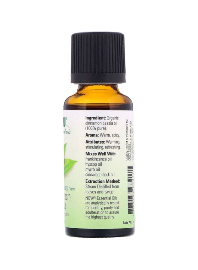 Now Foods Organic Cinnamon Cassia Essential Oil 30ml - Image 2