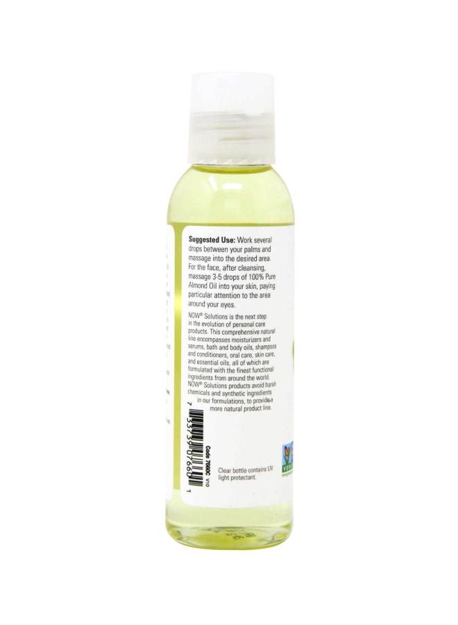 Now Foods Moisturizing Almond Nut Oil 118ml  - Image 2