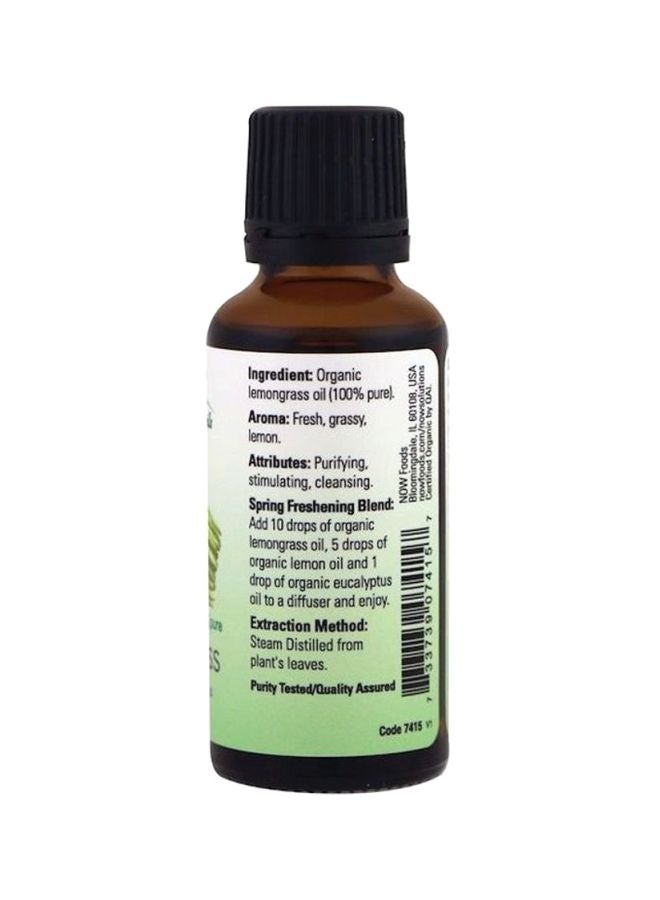 ناو فودز زيت عشبة الليمون العضوي العطري 30ملليلتر - Image 2