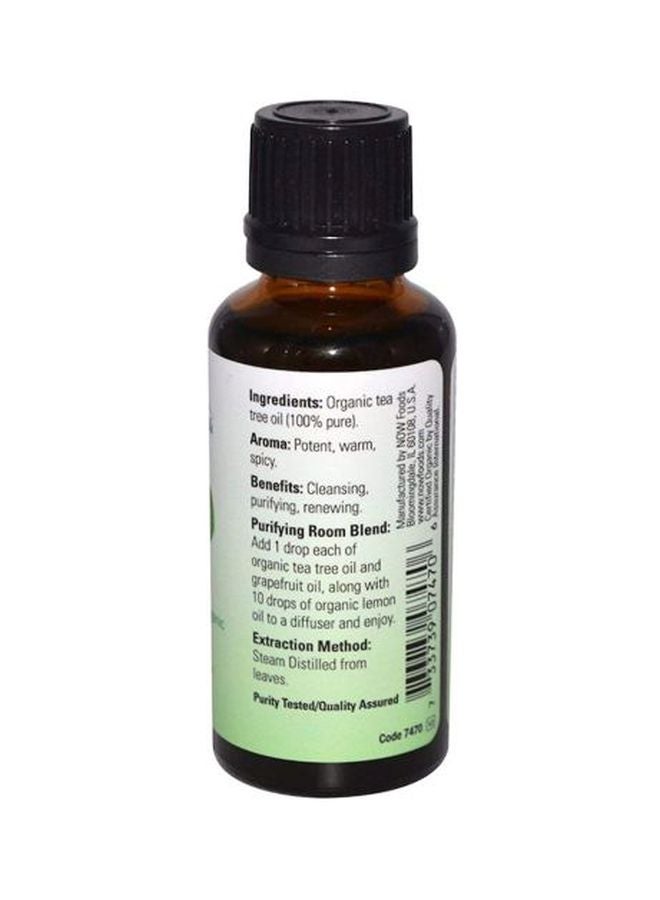 Now Foods Organic Tea Tree Essential Oil 30ml  - Image 2