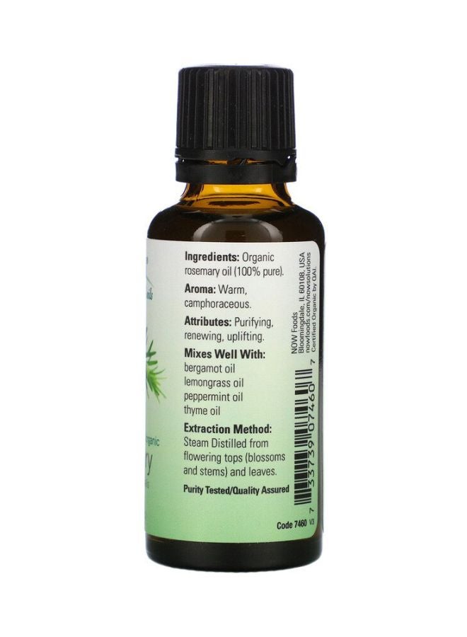 Now Foods Organic Rosemary Essential Oil 30ml  - Image 2