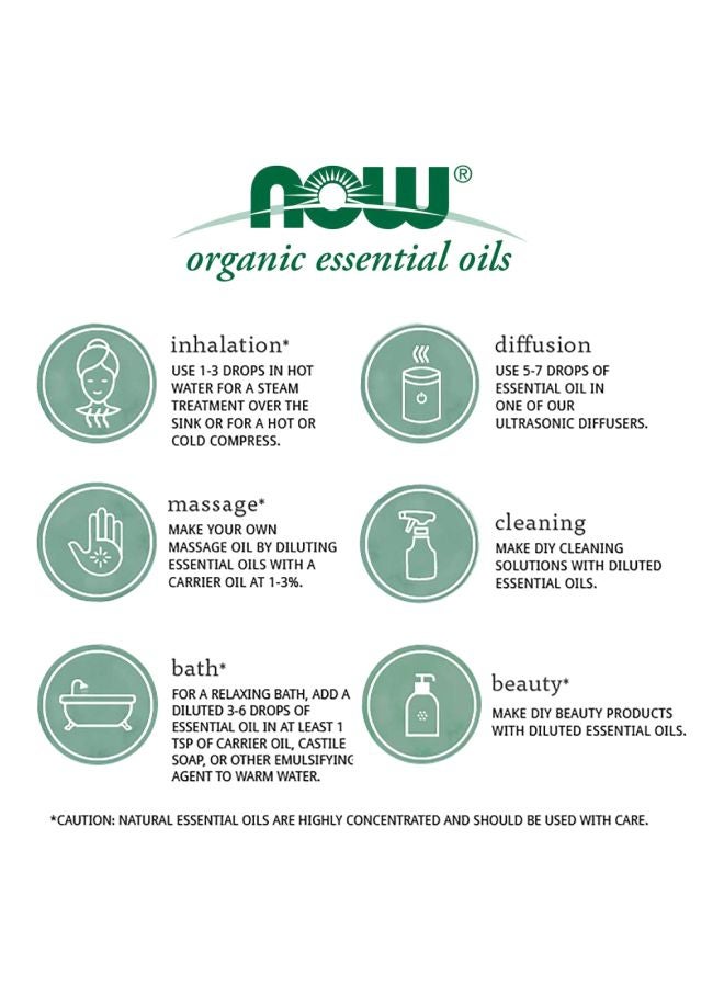 Now Foods Organic Rosemary Essential Oil 30ml  - Image 4