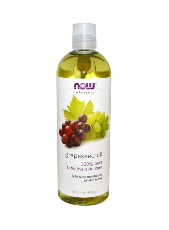 Now Foods - Grapeseed Skin Care Oil 473ml - Image 1