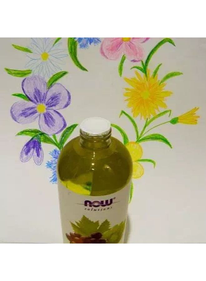 Now Foods - Grapeseed Skin Care Oil 473ml - Image 1