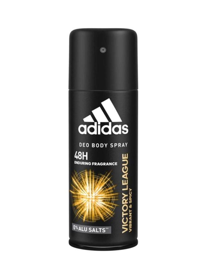 Adidas Victory League Deodorant Body Spray Black 150ml - Image 1