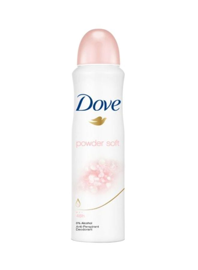 Dove - Powder Soft Deodorant Spray White/Pink 150ml - Image 1