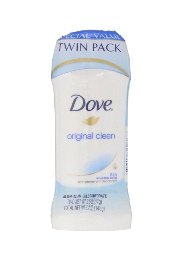 دوف مزيل رائحة العرق أورجينال كلين 74جرام - Image 1