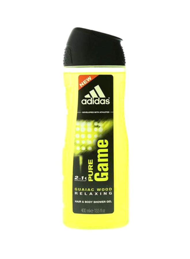 Adidas Pure Game Hair And Body Shower Gel 400ml - Image 1