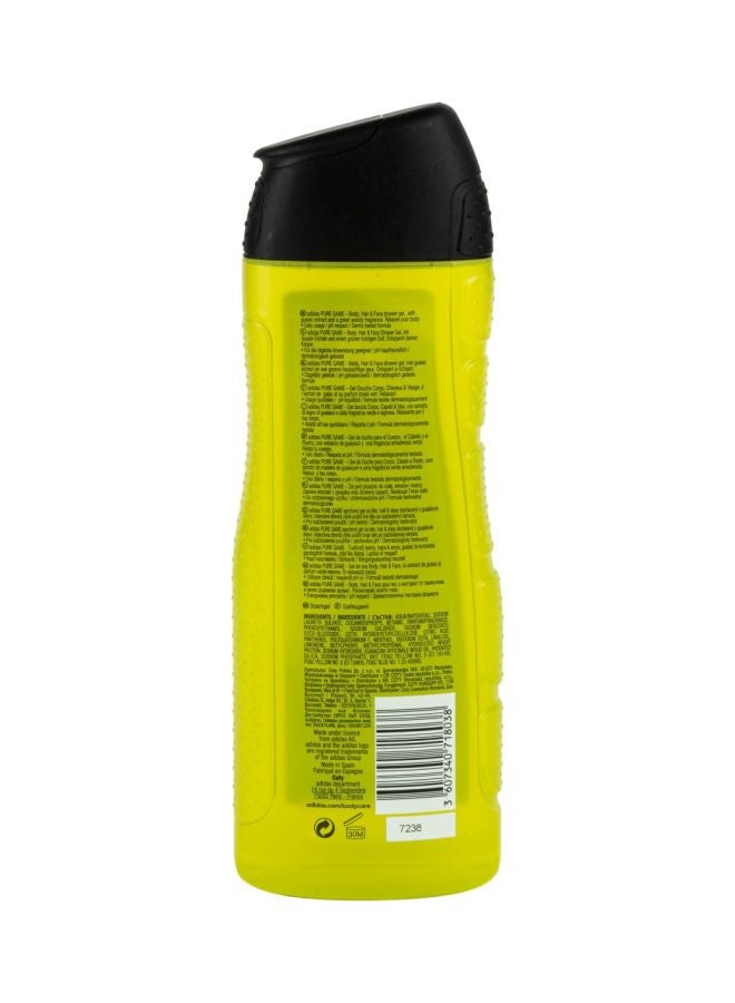 Adidas Pure Game Hair And Body Shower Gel 400ml - Image 2