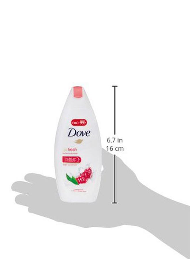 Reviving Body Wash For Skin Moisturising Pomegranate And Hibiscus Tea 250.0ml