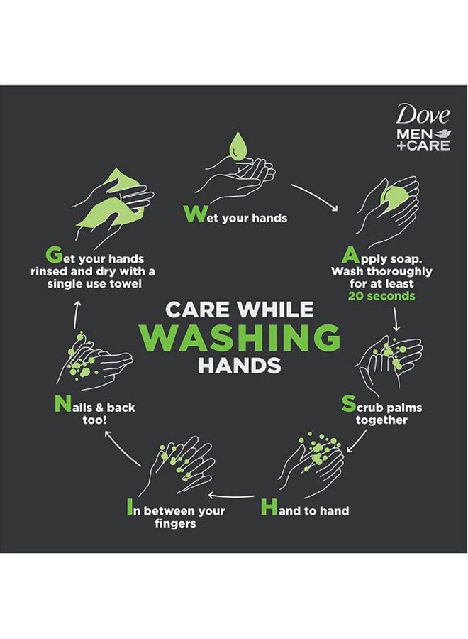 Dove Pack Of 3 Men Plus Care Elements Minerals Sage Body And Face Wash 3x400ml - Image 4