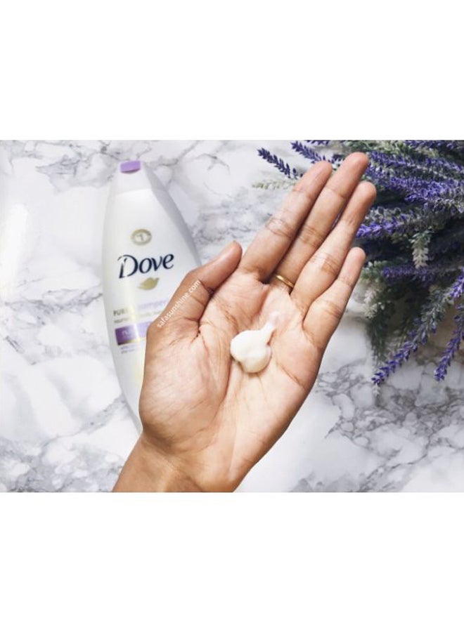 Dove - Purely Pampering Sweet Cream And Peony Shower Gel 3x500ml - Image 1