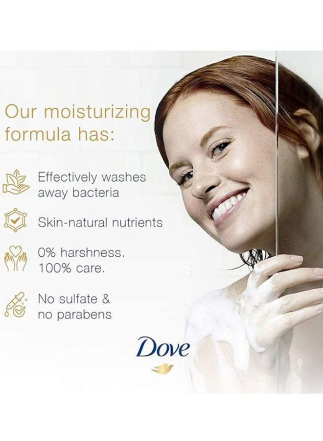 دوف مجموعة غسول الجسم نوريشينج سيكريتس إنفيجوريتينج ريتشول بزيت الأفوكادو والأذريون من قطعتين 250ملليلتر - Image 4