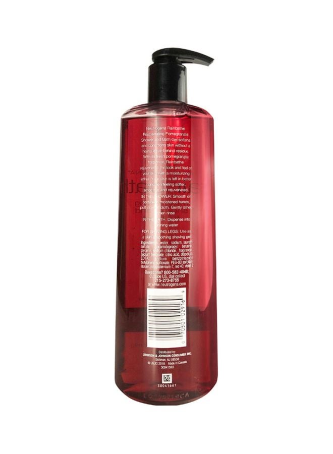 Neutrogena Rainbath Rejuvenating Shower And Bath Gel Red 473ml  - Image 2