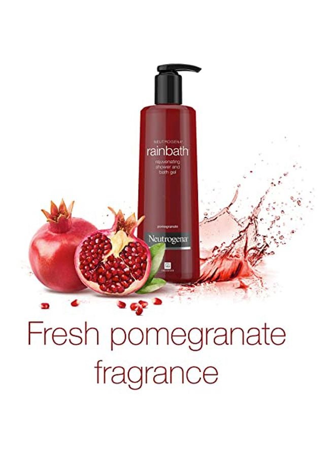 Neutrogena Rainbath Rejuvenating Shower And Bath Gel Red 473ml  - Image 3