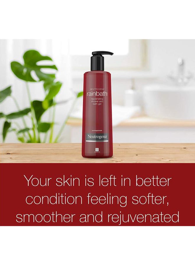 Neutrogena Rainbath Rejuvenating Shower And Bath Gel Red 473ml  - Image 4