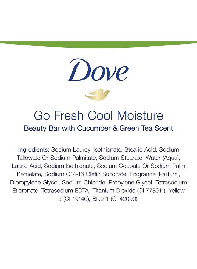 Dove Pack Of 2 Go Fresh Cool Moisture Beauty Bar - Image 4