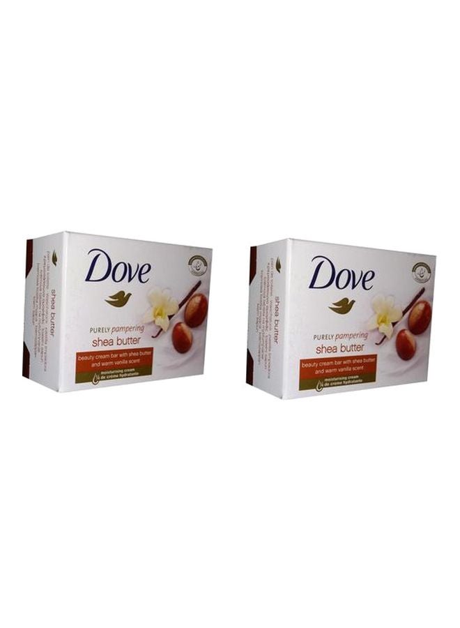 دوف طقم قوالب صابون بيورلي بامبيرينج بزبدة الشيا من قطعتين 2x226جرام - Image 1
