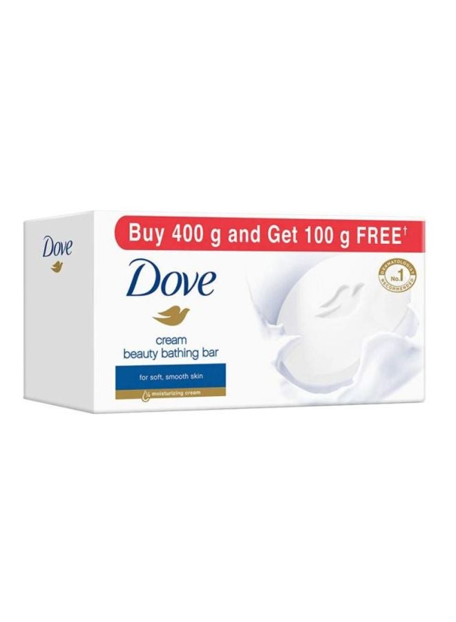 دوف مجموعة صابون الاستحمام الكريمي من 5 قطع 5x100جرام - Image 5