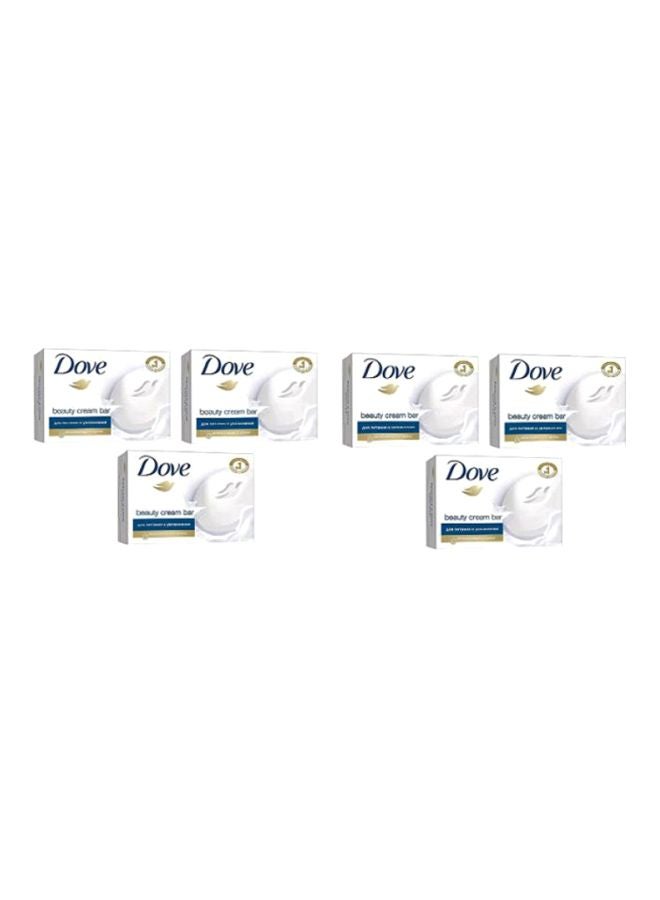 Dove Pack Of 6 Beauty Cream Bath Soap 6x135grams  - Image 2
