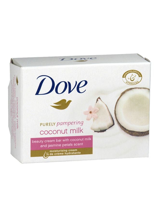 دوف قالب صابون الجمال بيورلي بامبرينج بحليب جوز الهند 100جرام - Image 1