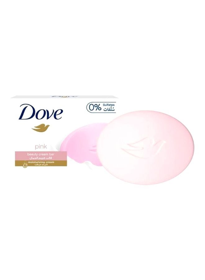دوف صابون تجميل بملمس كريمي ولون وردي 160جرام - Image 2