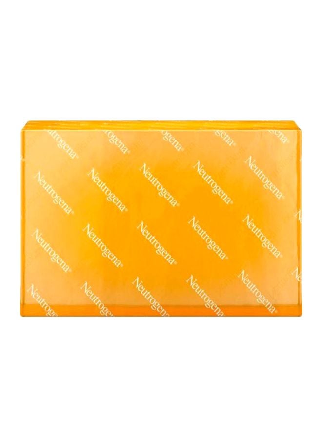 Neutrogena Facial Soap Bar Orange 100grams - Image 1
