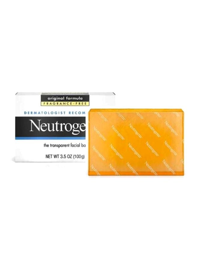 Neutrogena Facial Soap Bar Orange 100grams - Image 2