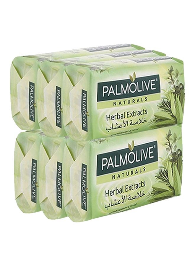 Palmolive - Naturals Herbal Extract With Rosemary & Thyme Soap 170 g Pack of 6 170x6grams - Image 1