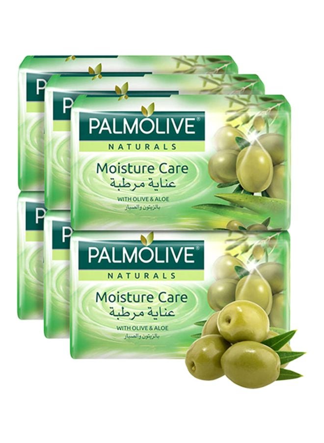 Palmolive 6-Piece Moisture Care With Olive And Aloe Soap Set 6x170grams - Image 2