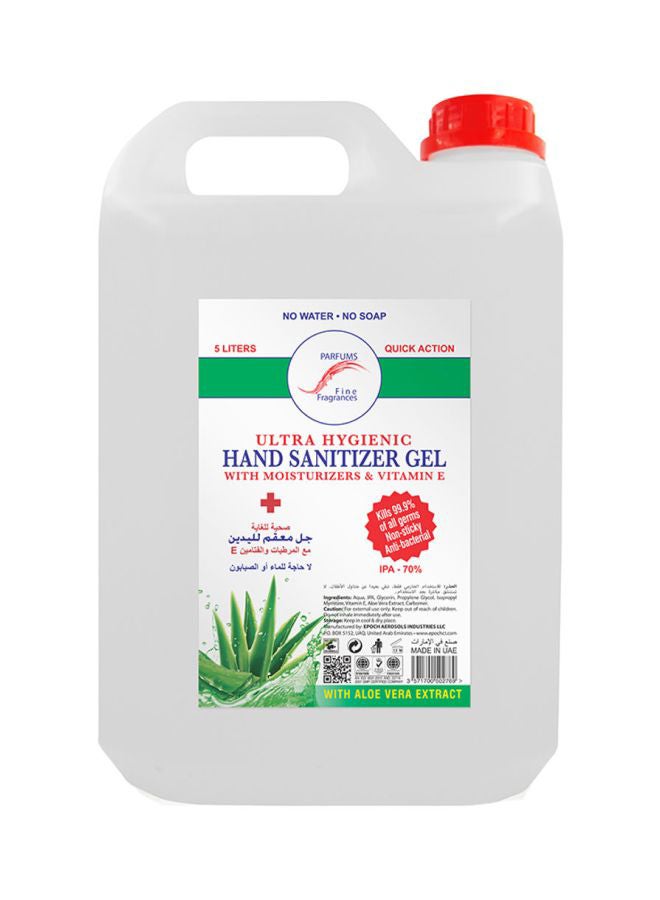 فاين جل معقم لليدين مع 70% إيزوبروبانول 5لترات