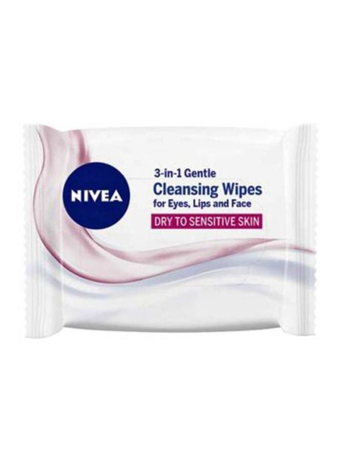 Nivea 25-Piece 3-In-1 Gentle Cleaning Wipes Set