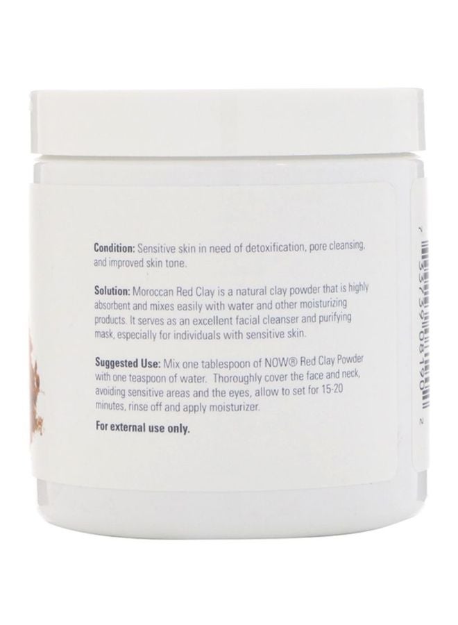 Now Foods - Moroccan Red Clay Facial Powder 170grams - Image 1