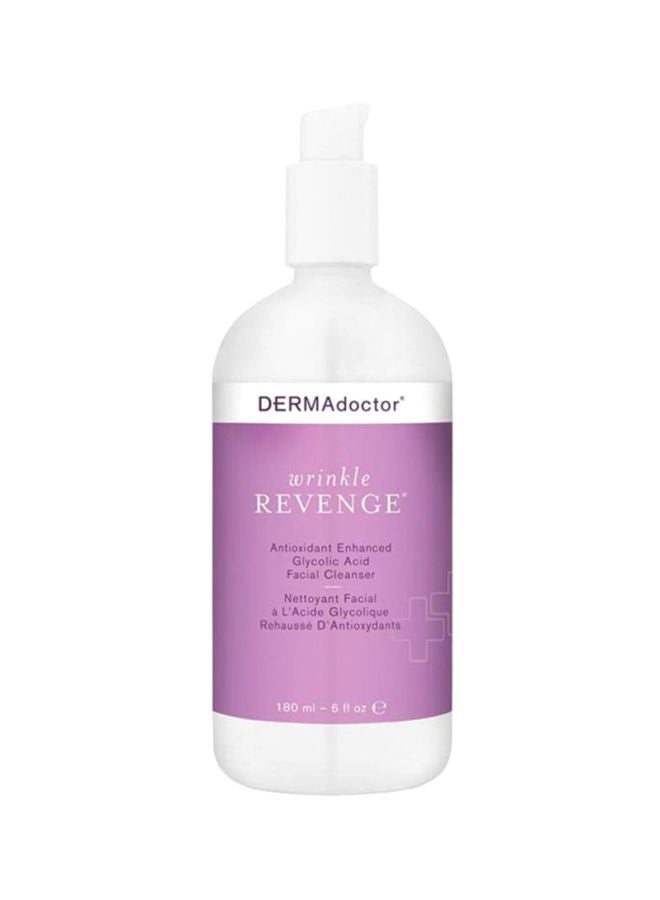 DERMAdoctor Wrinkle Revenge Facial Cleanser 180ml  - Image 1