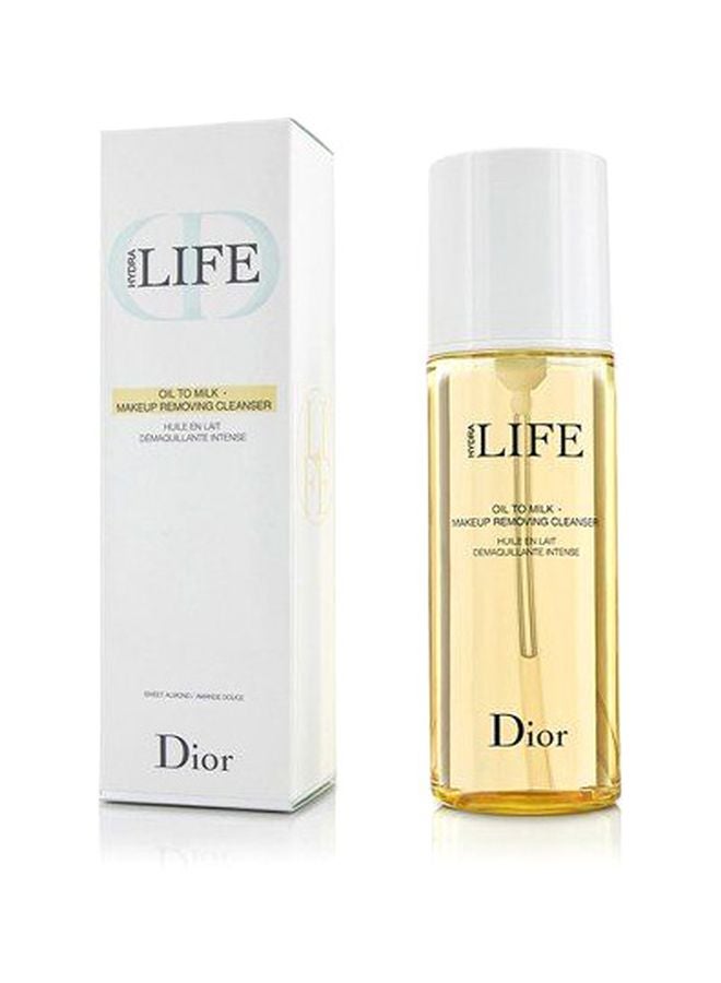 Dior - Hydra Life Oil To Milk Make Up Removing Cleanser - Image 1