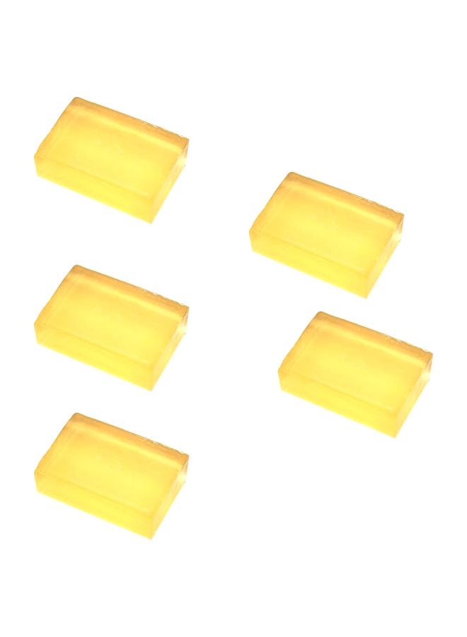 Neutrogena The Transparent Facial Bar Original Formula, Fragrance Free 3.50 oz (Pack of 5) 100grams - Image 1