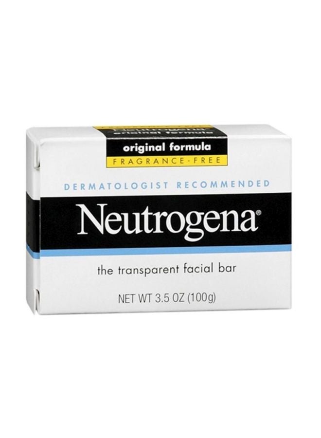 Neutrogena The Transparent Facial Bar Original Formula, Fragrance Free 3.50 oz (Pack of 5) 100grams - Image 2