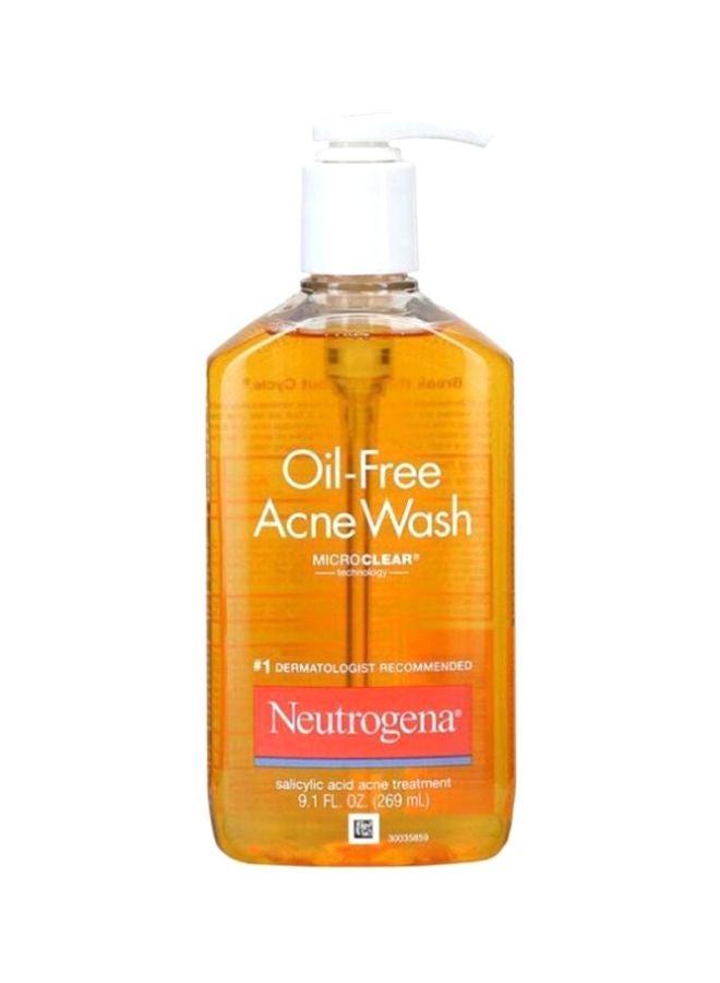 Neutrogena Microclear Oil-Free Acne Wash Yellow 269ml  - Image 1