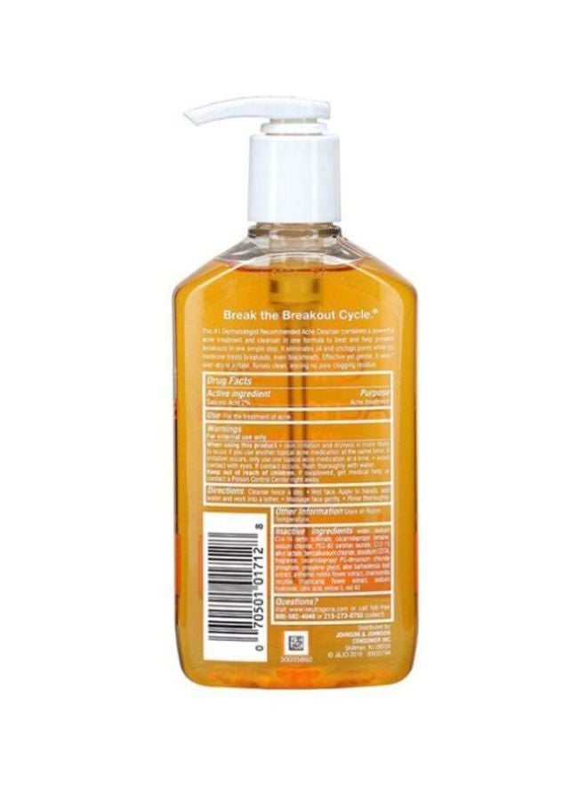 Neutrogena Microclear Oil-Free Acne Wash Yellow 269ml  - Image 2