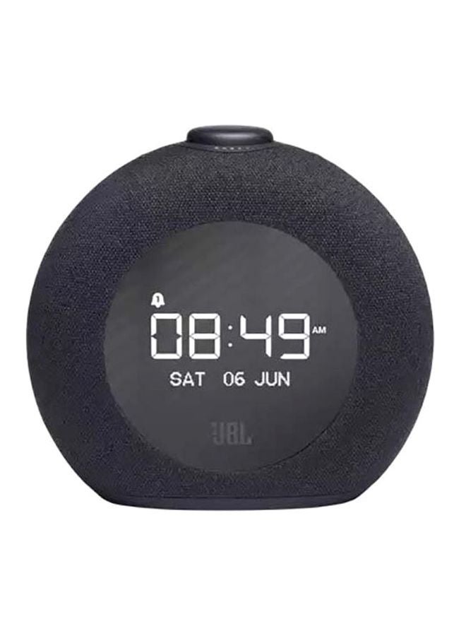 JBL - Horizon 2 Bluetooth Alarm Clock Speaker With FM Radio Black - Image 1
