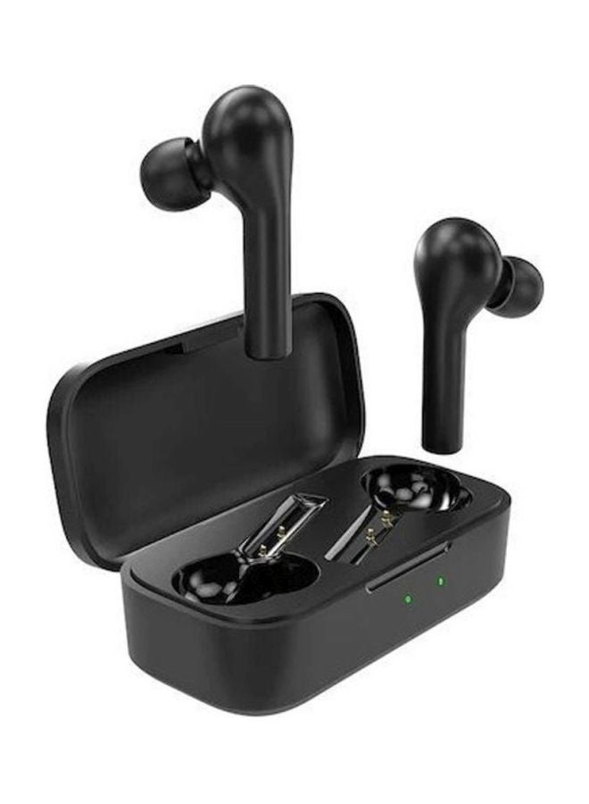 كيو سي واي سماعة أذن T5 بلوتوث لاسلكية احترافية مضادة للماء بتقنية عزل الضوضاء مزوّدة ببطارية سعة 600 مللي أمبير في الساعة أسود - Image 2