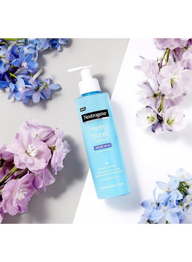 نيوتروجينا منظف هايدرو بوست بقوام هلامي وبخلاصة الحليب 200ملليلتر - Image 4