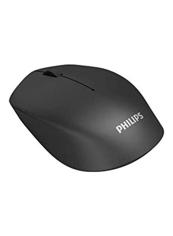 Philips 1600dpi Optical 2.4GHz Wireless Mouse Black  - Image 4