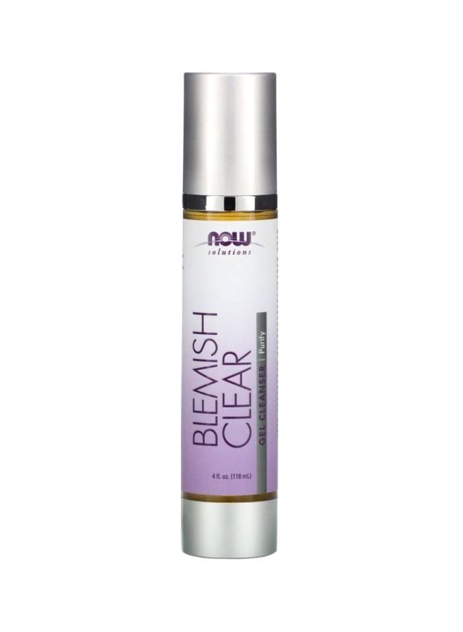 Now Foods Solutions Blemish Clear Gel Cleanser 118ml  - Image 1