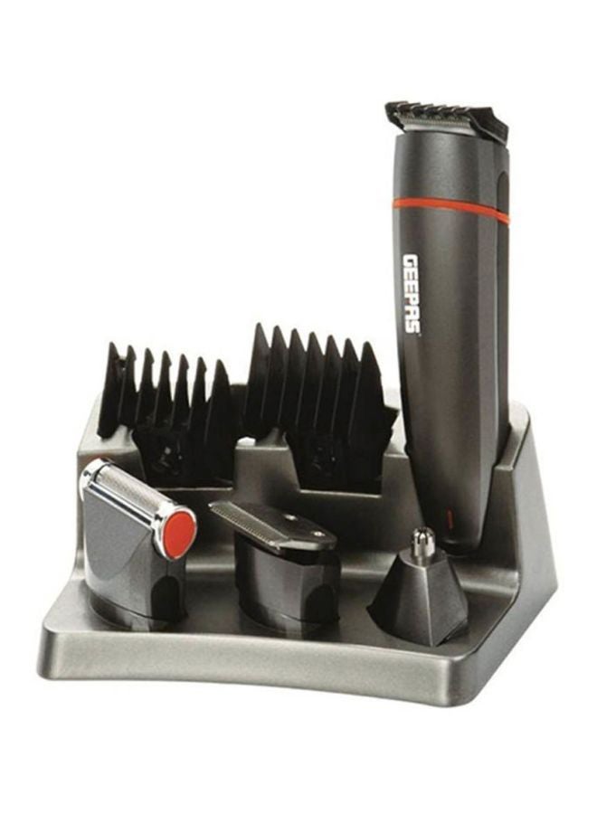 GEEPAS - 4-In-1 Electric Shaver Brown/Black - Image 1