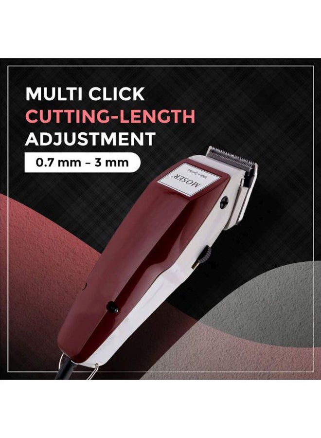 MOSER - Profiline Hair Clipper Red/Silver/Black - Image 1