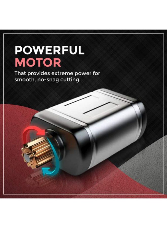 MOSER - Profiline Hair Clipper Red/Silver/Black - Image 1
