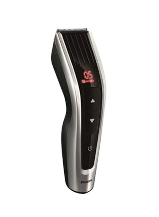 Hair Clipper With Motorised Combs Set Black/Silver - v1616937558/N32119130A_1