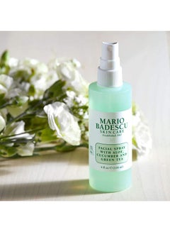MARIO BADESCU Pack Of 2 Aloe Cucumber And Green Tea Facial Spray 2 x 118ml  - Image 2