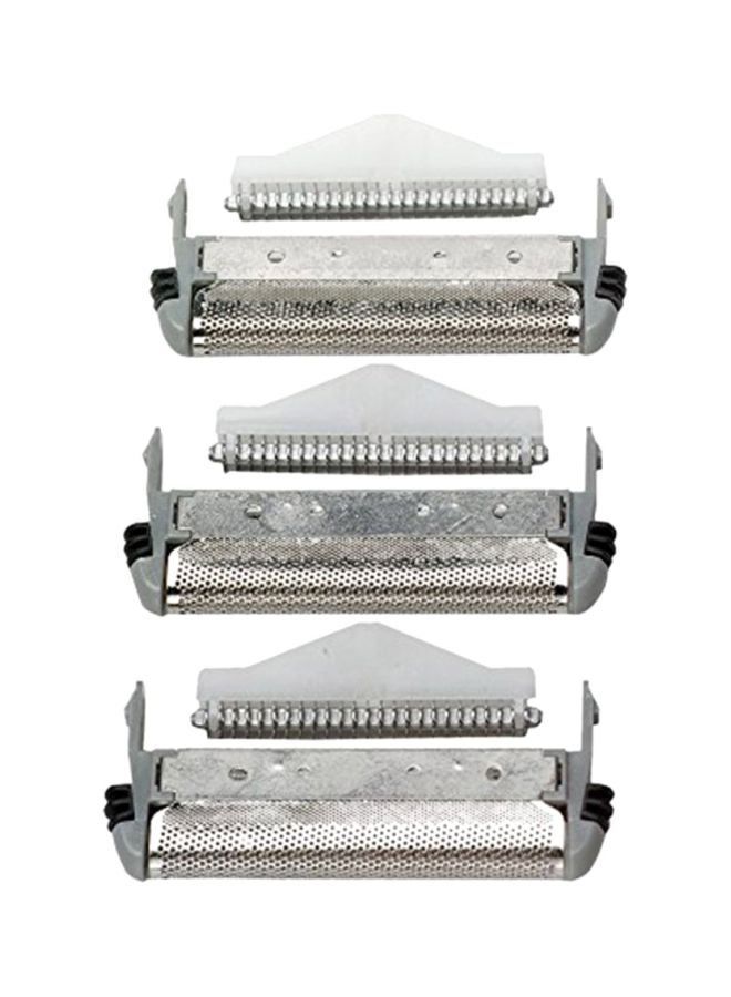 REMINGTON - Pack Of 3 Replacement Screen And Cutters For Micro Screen 3TCT Shavers Grey 5.7X3.3X0.5inch - Image 1